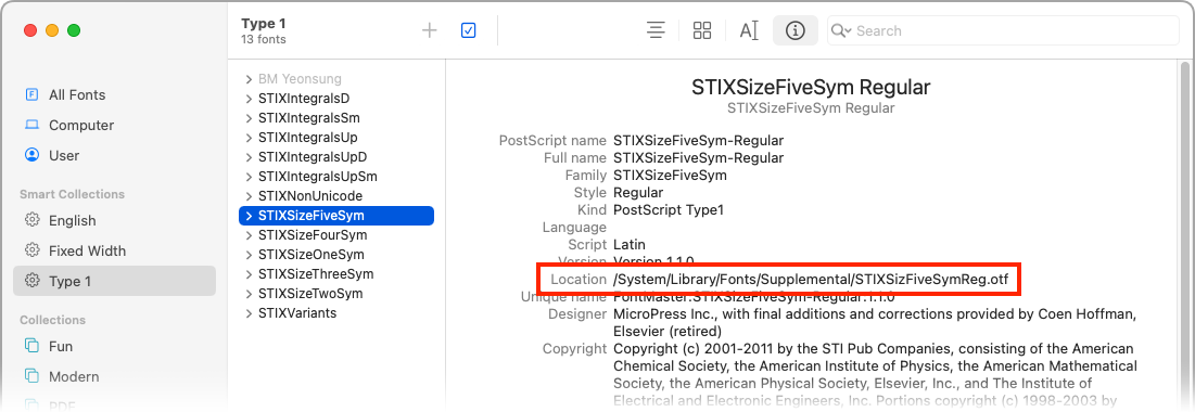mac-font-book-font-info-stix-location-annotated.png